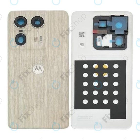 Motorola Edge 50 Ultra - Battery Cover (Nordic Wood) - 5S58C24472 Genuine Service Pack
