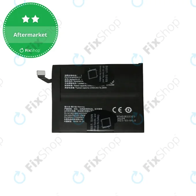 Vivo X80 Pro 5G V2185A V2145 - Battery B-U3 4700mAh