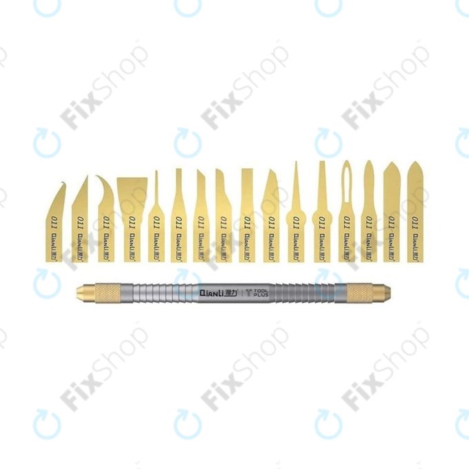 QianLi ToolPlus 011 - Hand Polished Blades With Handle 16in1