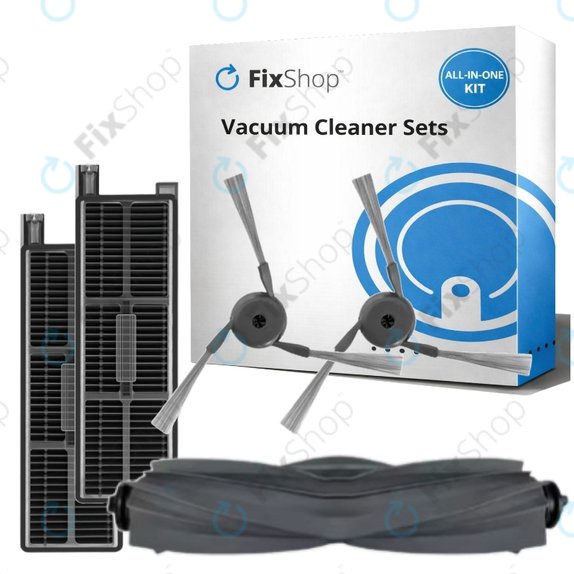 Replacement set for Dreame Mova Z50 Ultra, Z5, Z5 Pro (1x Main brush, 2x Filter, 2x Side brush)