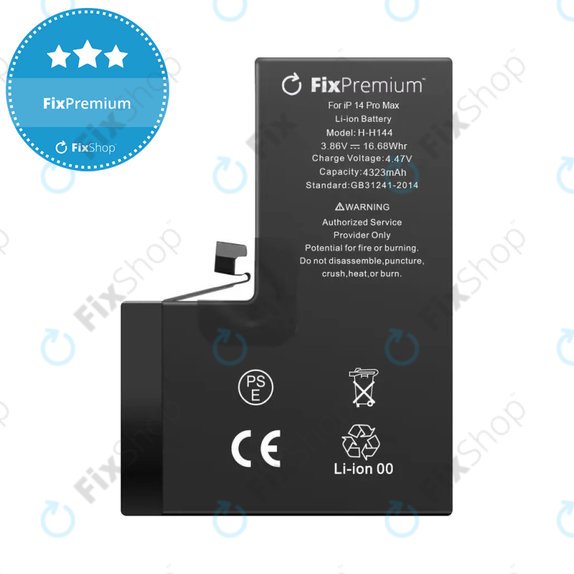 Apple iPhone 14 Pro Max - Battery A2830 4323mAh FixPremium | FixShop