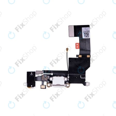 Apple iPhone SE - Charging Connector + Flex Cable (White)