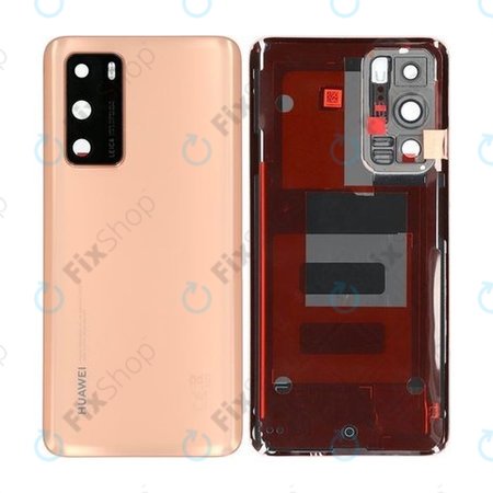 Huawei P40 - Battery Cover (Blush Gold) - 02353MGD Genuine Service Pack