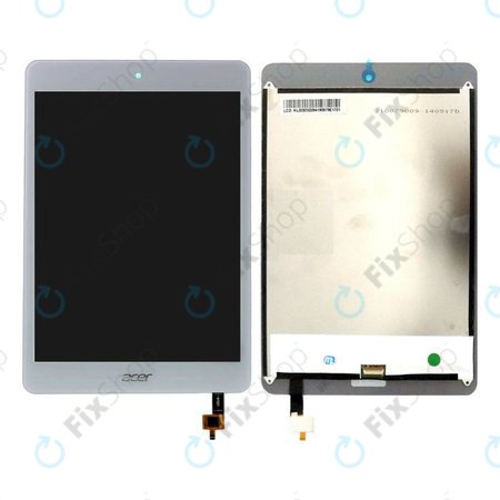 Acer Iconia Tab A1 - 830 7, 9 - LCD Display + Touch Screen (White) TFT