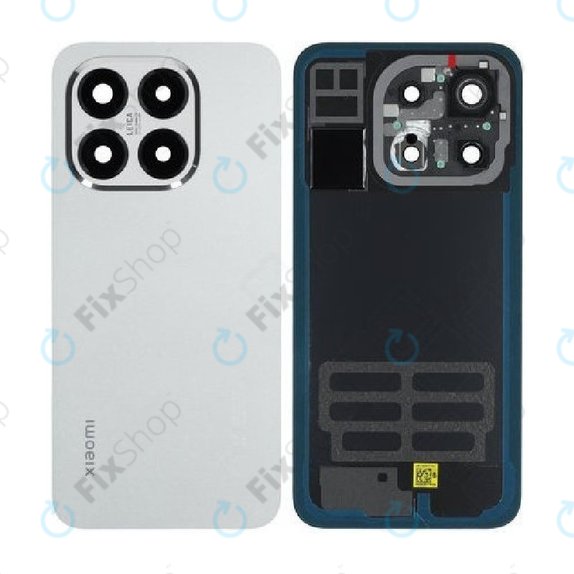 Battery Cover for Xiaomi 15T 5G, Gray, 5600080O12A00, Genuine Service Pack