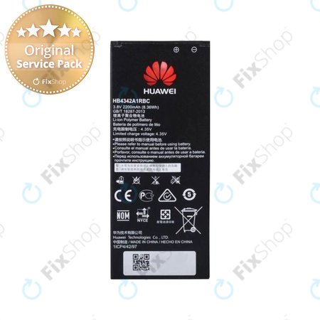 Huawei Y5II 4G CUN-L21, Y6, Y6 II Compact LYO-L21 - Battery HB4342A1RBC 2200mAh - 24022156, 24021834 Genuine Service Pack