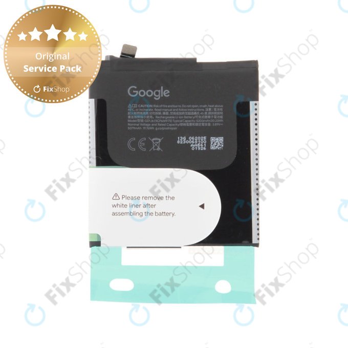 Battery for Google Pixel 10 Pro XL, GD1J6, G949-01616-00, Genuine Service Pack