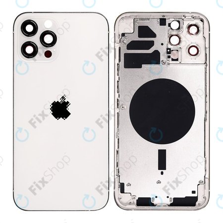 Apple iPhone 12 Pro Max - Rear Housing (Silver)