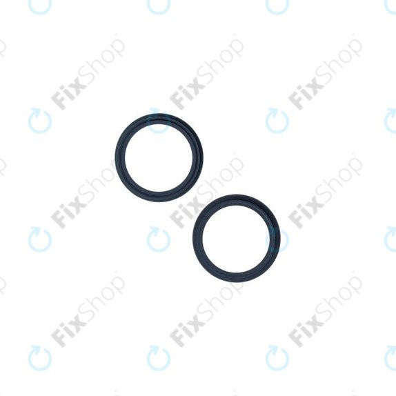 Apple iPhone 13, 13 Mini - Rear Camera Lens Frame (Midnight) - 2pcs