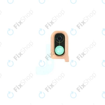 Samsung Galaxy A40 A405F - Rear Camera Lens Frame (Prism Crush Coral) - GH98-43996D Genuine Service Pack