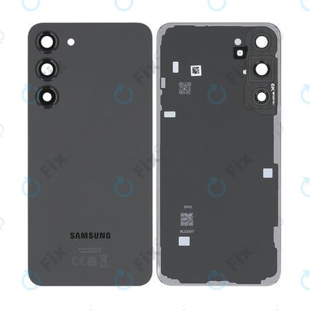 Samsung Galaxy S23 Plus S916B - Battery Cover (Phantom Black) - GH82-30388A Genuine Service Pack