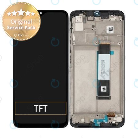 Xiaomi Redmi 9T - LCD Display + Touch Screen + Frame (Carbon Gray) - 560001J19S00 Genuine Service Pack