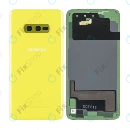 Samsung Galaxy S10e G970F - Battery Cover (Canary Yellow) - GH82-18452G Genuine Service Pack