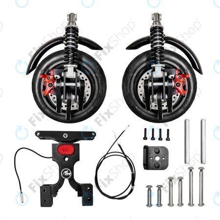 Monorim X3 - Suspension Kit with Two Rear Wheels for Xiaomi Mi Electric Scooter 2 M365, Pro, Pro 2, Mi 3