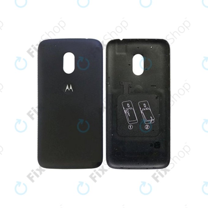 Motorola Moto G4 XT1622 - Battery Cover (Black)