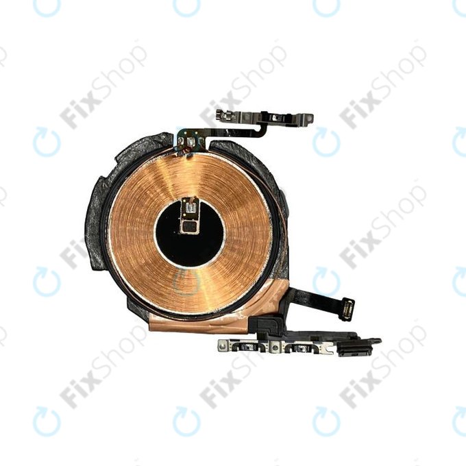 Apple iPhone 12 Mini - Wireless Charging Chip + Power + Volume Buttons Flex Cable + NFC