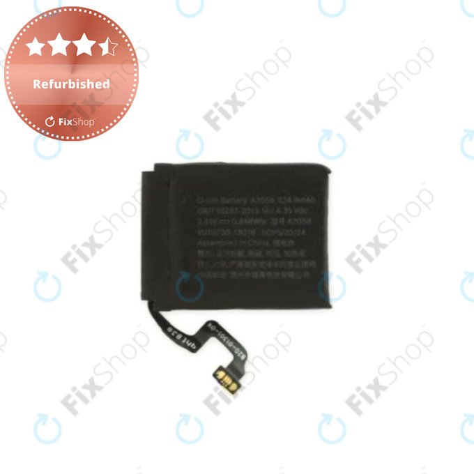 Battery for Apple Watch 4 40mm, 225mAh, Refurbished