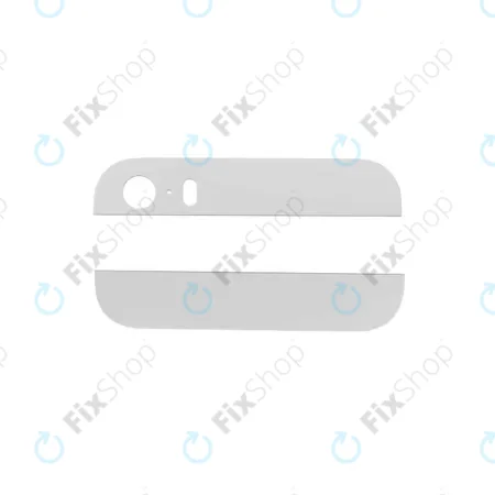 Apple iPhone 5S - Back Strips (Silver)