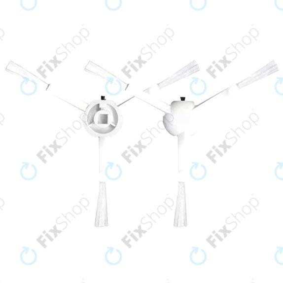Xiaomi Dreame L20 Ultra, X20 Pro, X20 Pro Plus - Side Brush (White) - 2pcs