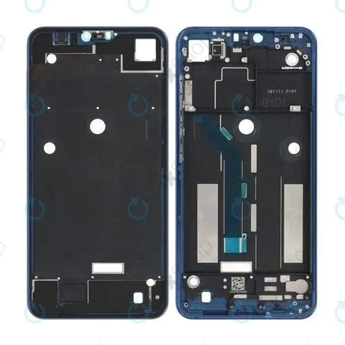 Xiaomi Mi 8 Lite - Front Frame (Aurora Blue)