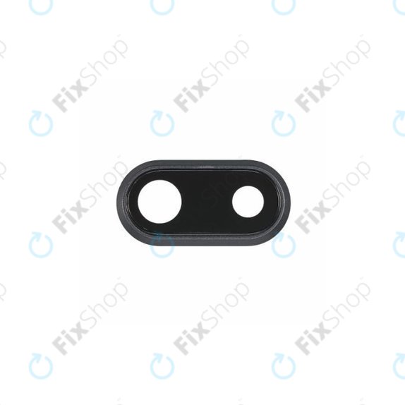 Apple iPhone 8 Plus - Rear Camera Lens + Frame (Space Gray)