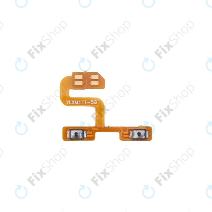 Up/Down Volume Side Button For Xiaomi Redmi 11T Pro Plus 5G Volume Button Side Key Switch