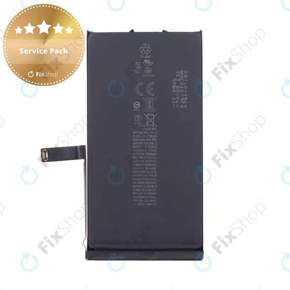 Battery for iPhone 14, 3279mAh, A2863, Service Pack