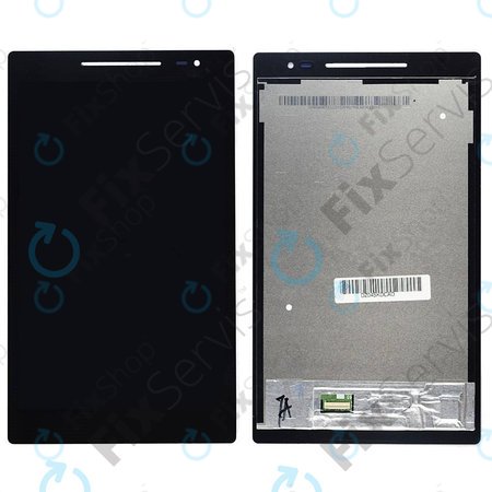 Asus ZenPad 8 Z380C, Z7380CX - LCD Display + Touch Screen + Frame (Black) - 90NP0221-R20010