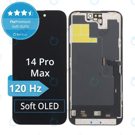 Apple iPhone 14 Pro Max - LCD Display + Touch Screen + Frame Soft OLED FixPremium 120Hz