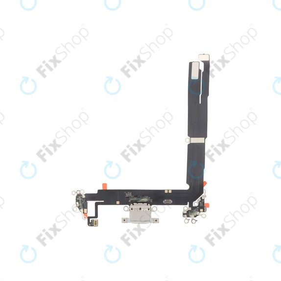 Apple iPhone 16 Plus - Charging Connector + Flex Cable (White)