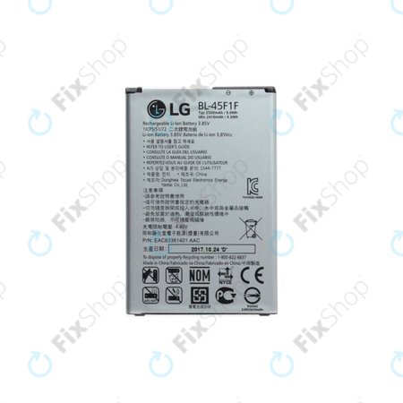 LG K8 M200N (2017) - Battery BL-45F 2500mAh - EAC63361401