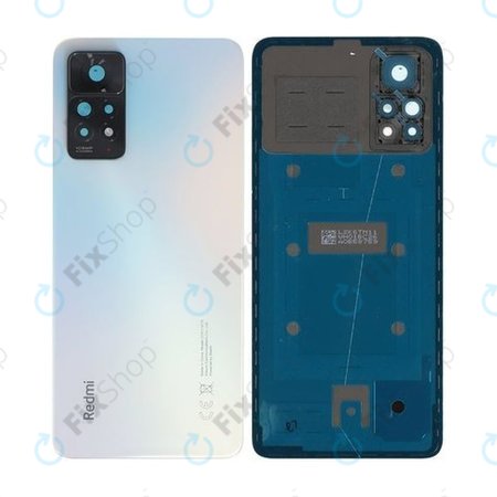 Xiaomi Redmi Note 11 Pro 4G 2201116TG 2201116TI - Battery Cover (Polar White) - 5600040K6T00, 5600040K6S00 Genuine Service Pack