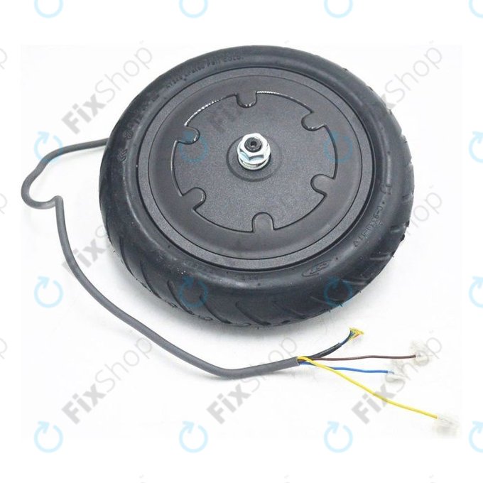 Xiaomi Mi Electric Scooter 1S, 2 M365 - Engine Set with Tire and Tube - C002460000200 Genuine Service Pack