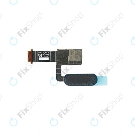 HTC 10 - Home Button + Fingerprint Sensor (Black) - 54H20606-00M