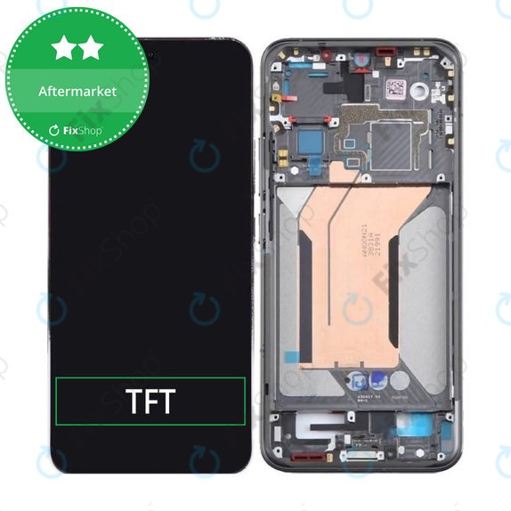 Xiaomi 14 23127PN0CC - LCD Display + Touch Screen + Frame (Black) TFT