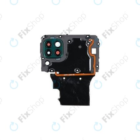 Huawei P40 Lite - Mainboard Cover + Rear Camera Lens + NFC (Crush Green) - 02353MVC