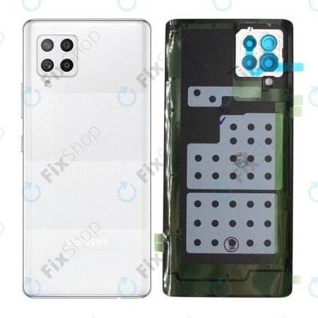 Samsung Galaxy A42 5G A426B - Battery Cover (Prism Dot White) - GH82-24378B Genuine Service Pack