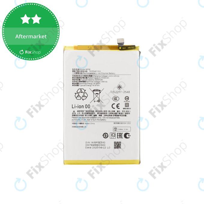 Xiaomi Redmi A5 4G - Battery BP5E 5200mAh