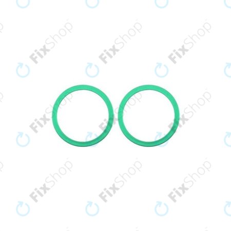 Apple iPhone 11, 12, 12 Mini - Rear Camera Lens Frame (Green) - 2pcs