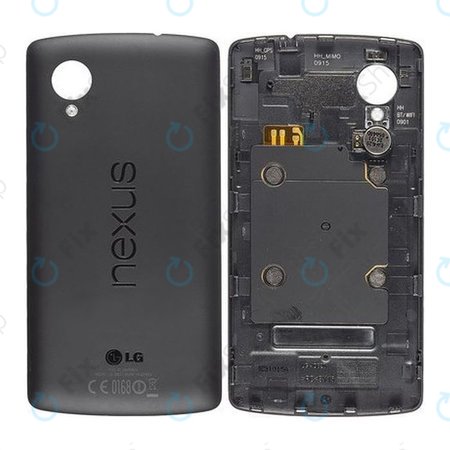 LG Nexus 5 D821 - Battery Cover (Black)