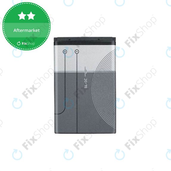 Nokia C2-01,C2-05,C1-01 - Battery BL-5C 1020mAh