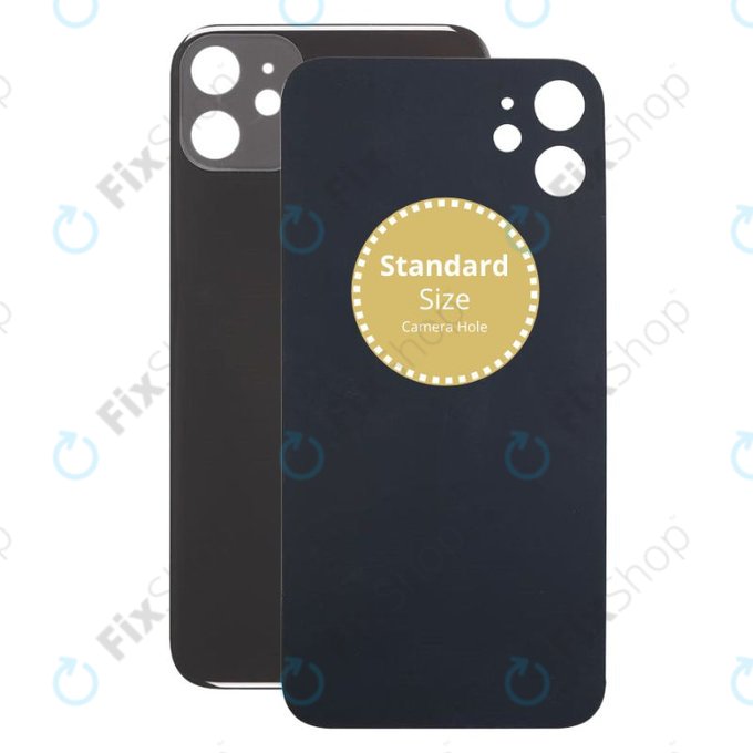 Apple iPhone 11 - Rear Housing Glass (Black)