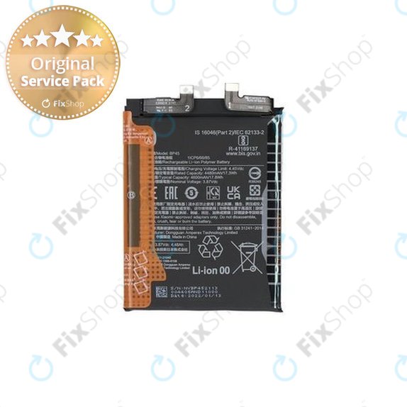 Xiaomi 12 Pro 2201122C 2201122G - Battery BP45 4600mAh - 460200009A1G Genuine Service Pack