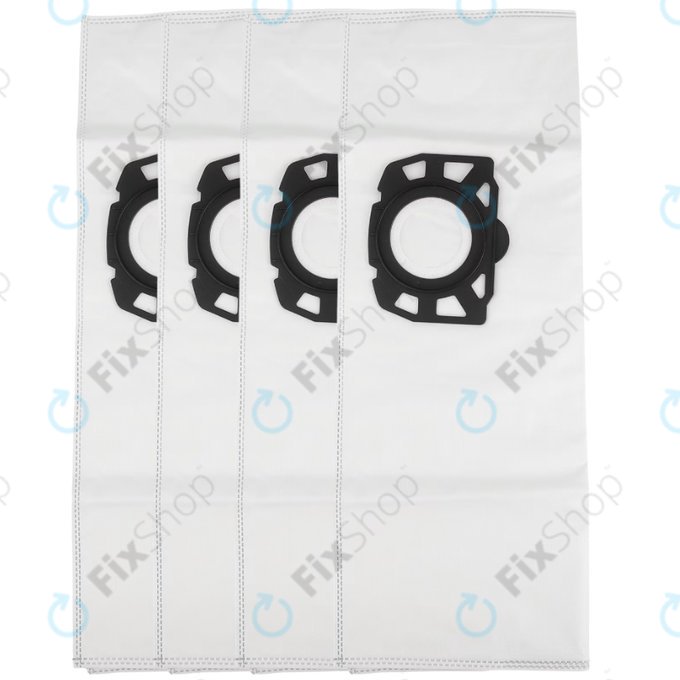 Dust Bag, 4pcs for Kärcher WD 2, WD 2 Plus, WD 3