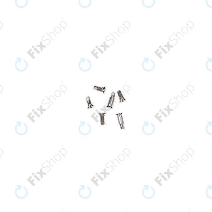 Apple MacBook Pro 13" Retina A1708, 15" Retina A1707 (Late 2016 - Mid 2017) - Bottom Screws Set (Silver)