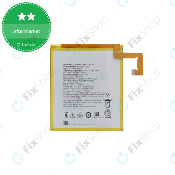 Lenovo Tab M10 (3rd Gen) TB-328FU, TB-328XU - Battery 5000mAh