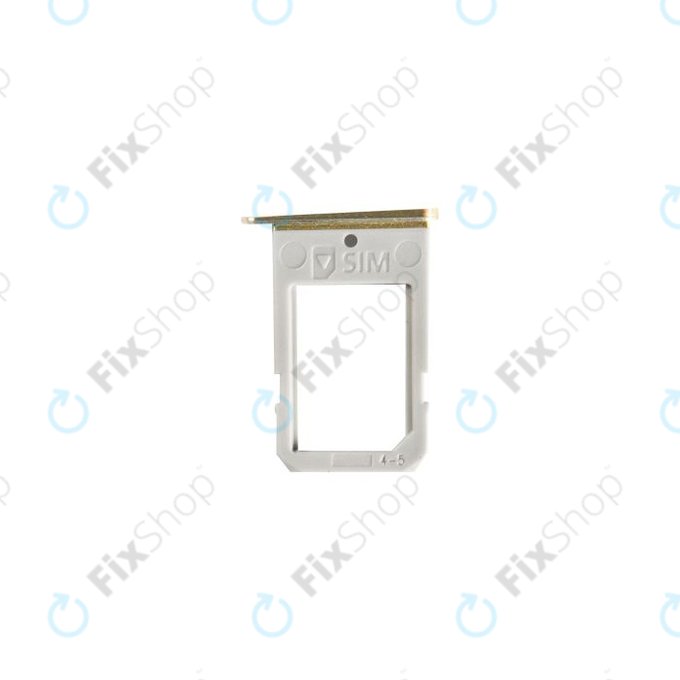 Samsung Galaxy S6 Edge G925F - SIM Tray (Gold Platinum) - GH98-35872C Genuine Service Pack