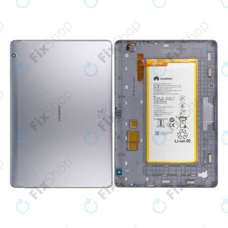 Huawei MediaPad T3 10.0 - Battery Cover + Battery (Gray) - 02351TBS