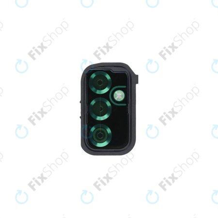 Samsung Galaxy M52 5G M526B - Rear Camera Glass Frame (Black) - GH98-46913A Genuine Service Pack