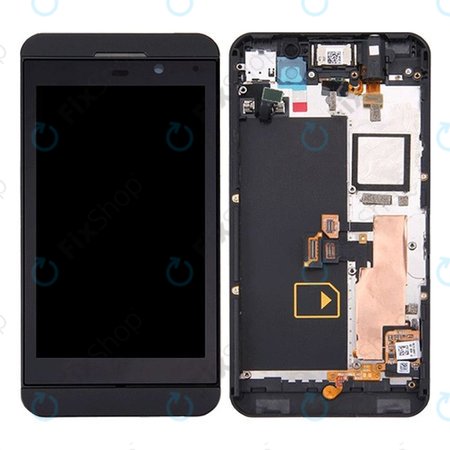 Blackberry Z10 - LCD Display + Touch Screen + Frame 4G (Black) TFT